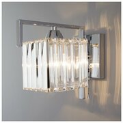 Eurosvet 10117/1 хром/прозрачный хрусталь Strotskis фото