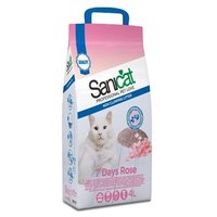 Sanicat Наполнитель 7 days Rose (4 л)