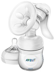 Philips AVENT Ручной молокоотсос Natural SCF330/20 фото